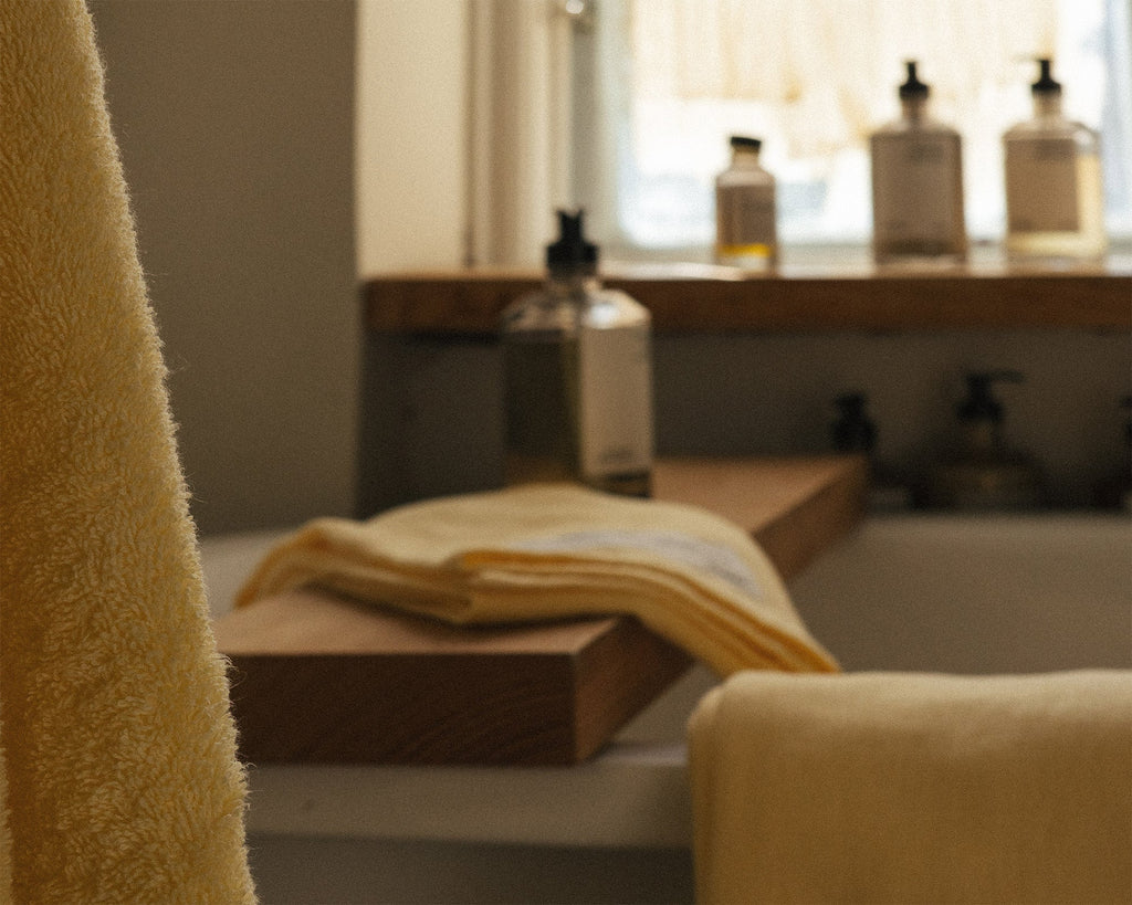FRAMA - Light Towel | Pale Yellow | Bath Sheet Frama