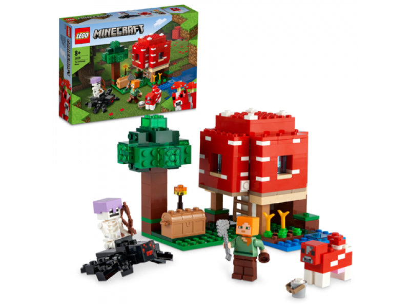LEGO Minecraft - The Mushroom House (21179)