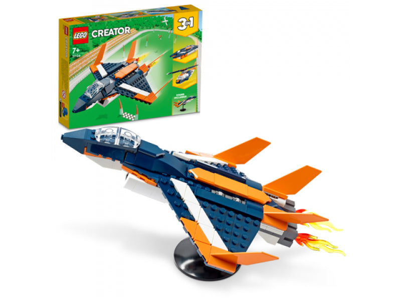 LEGO Creator 3 in 1 - Supersonic Jet (31126)