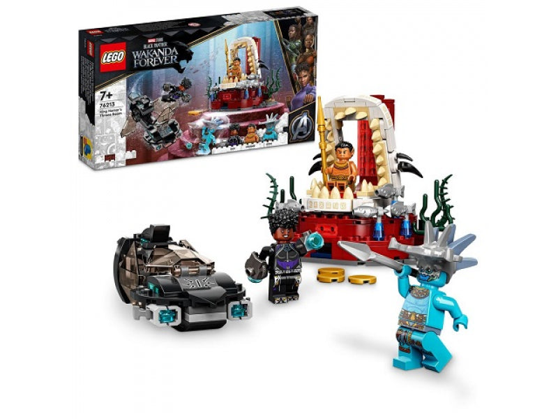 LEGO Marvel - Bl. Panther Wakanda Forever King Namor´s Throne Room (76213)
