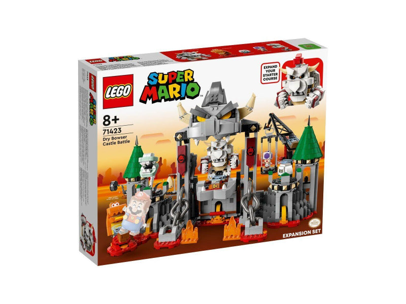 LEGO Super Mario - Bone Bowser\'s Fortress Strike Expansion Set (71423)