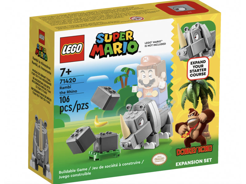 LEGO Super Mario - Rambi the Rhino - Expansion Set (71420)