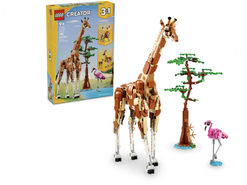 LEGO Creator 3 in 1 Wild Safari Animals (31150)