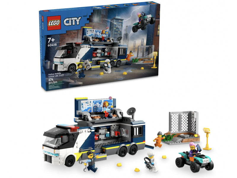 LEGO City - Police Mobile Crime Lab Truck (60418)