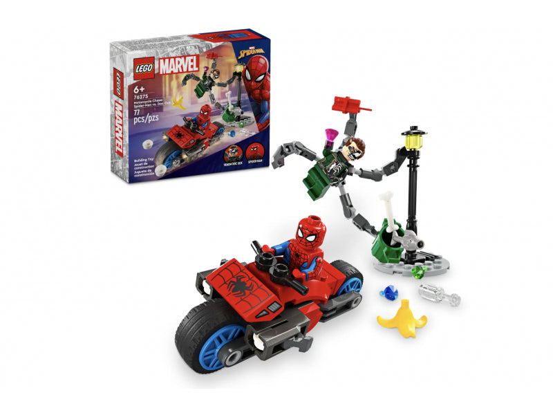 LEGO Marvel - Motorcycle Chase Spider-Man vs. Doc Ock (76275)