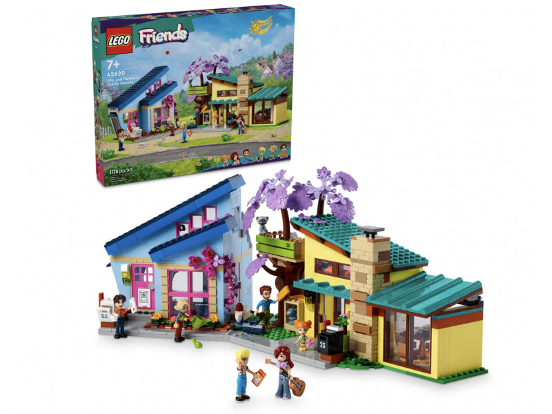 LEGO Friends - Ollys und Paisley\'s Family Houses (42620)