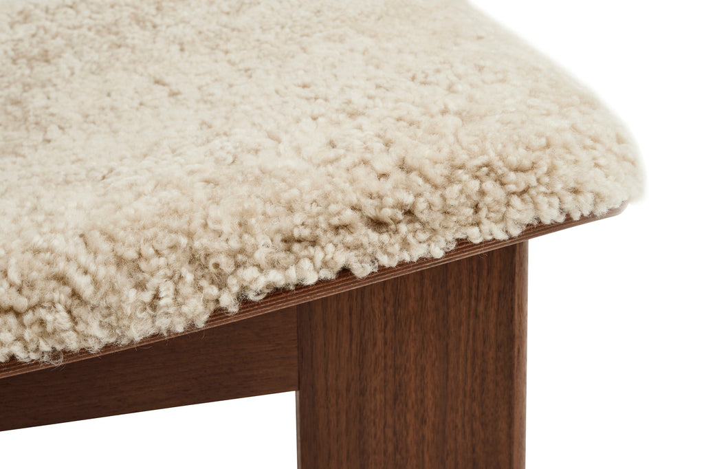 Chisel Lounge Chair with front upholstery HAY
