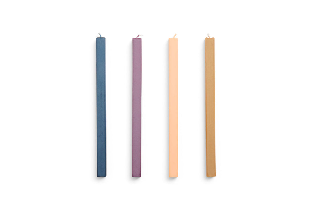 Square Candle Set of 4 HAY