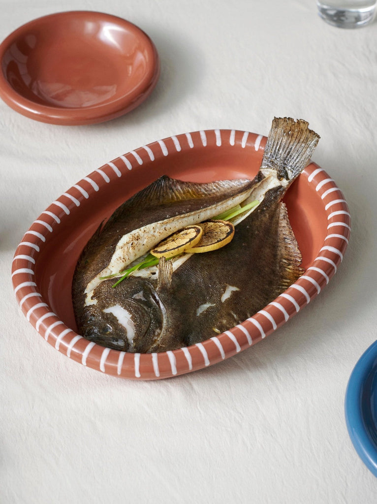 Barro Oval Dish HAY