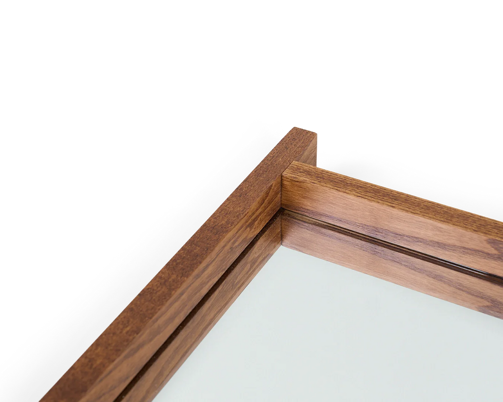 FRAMA - Symmetry Mirror | Honey Ash Wood | Large FRAMA