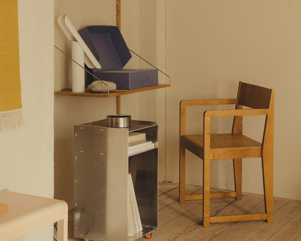 FRAMA - Armrest Chair 01 | Warm Brown Birch FRAMA
