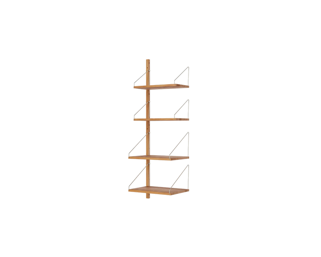 FRAMA - Shelf Library Add-on Section | Natural Oak | H114.8 / W40 FRAMA