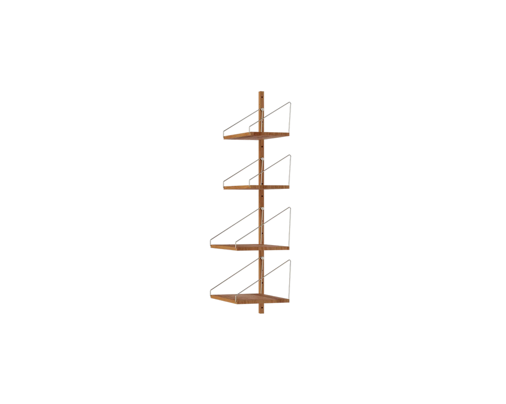 FRAMA - Shelf Library Add-on Section | Natural Oak | H114.8 / W40 FRAMA