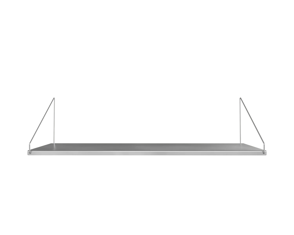FRAMA - Library Shelf | Stainless Steel | D20 / W80 FRAMA