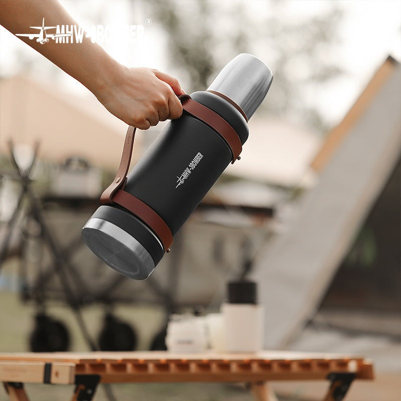 MHW-3BOMBER outdoor thermos flask black 1.2 l MHW-3BOMBER