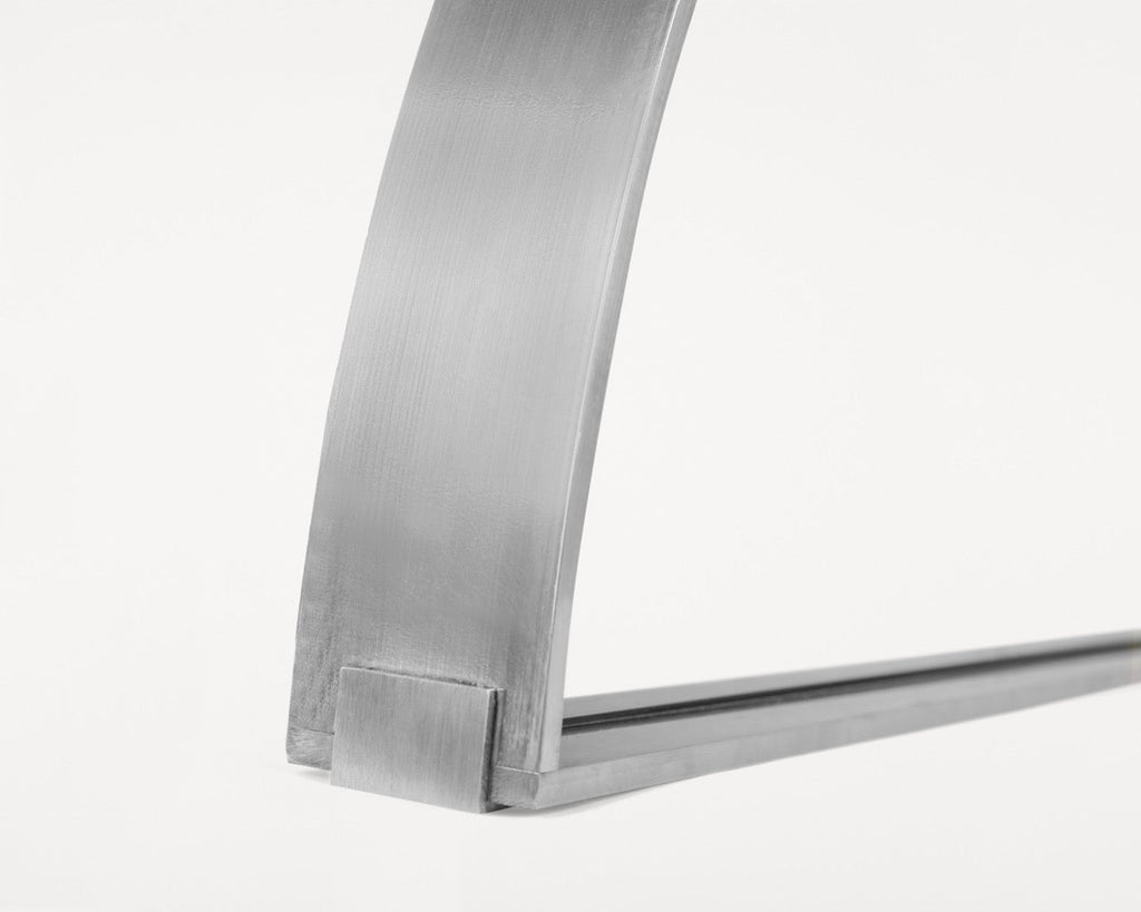 Recess Mirror | Aluminum | Small Semi Circle Frama