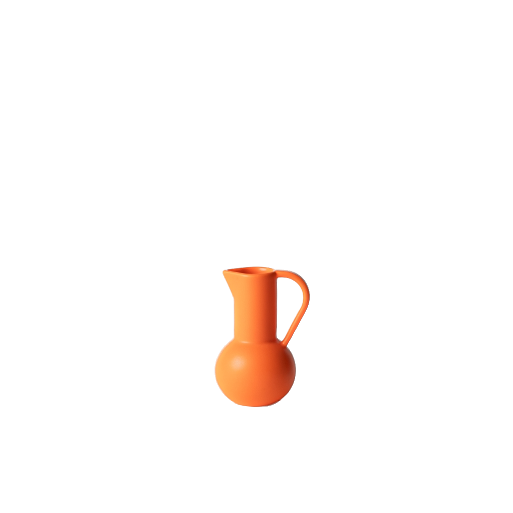Nicholai Wiig-Hansen - Strøm miniature - jug - vibrant orange raawii