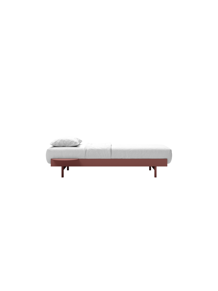 Bed - Dusty Rose Low MOEBE