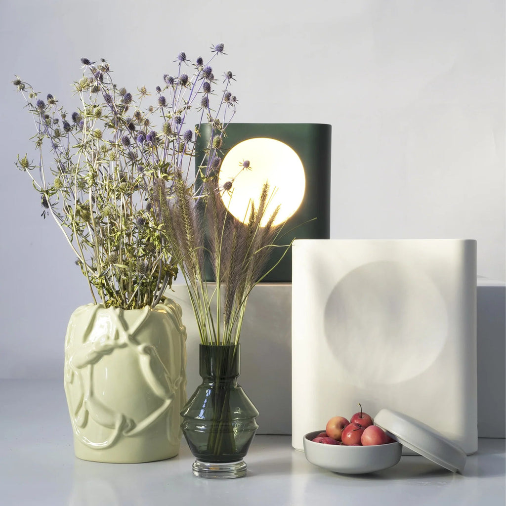 Panter&Tourron - Signal - lampe - large - EU Stecker - meringue white raawii