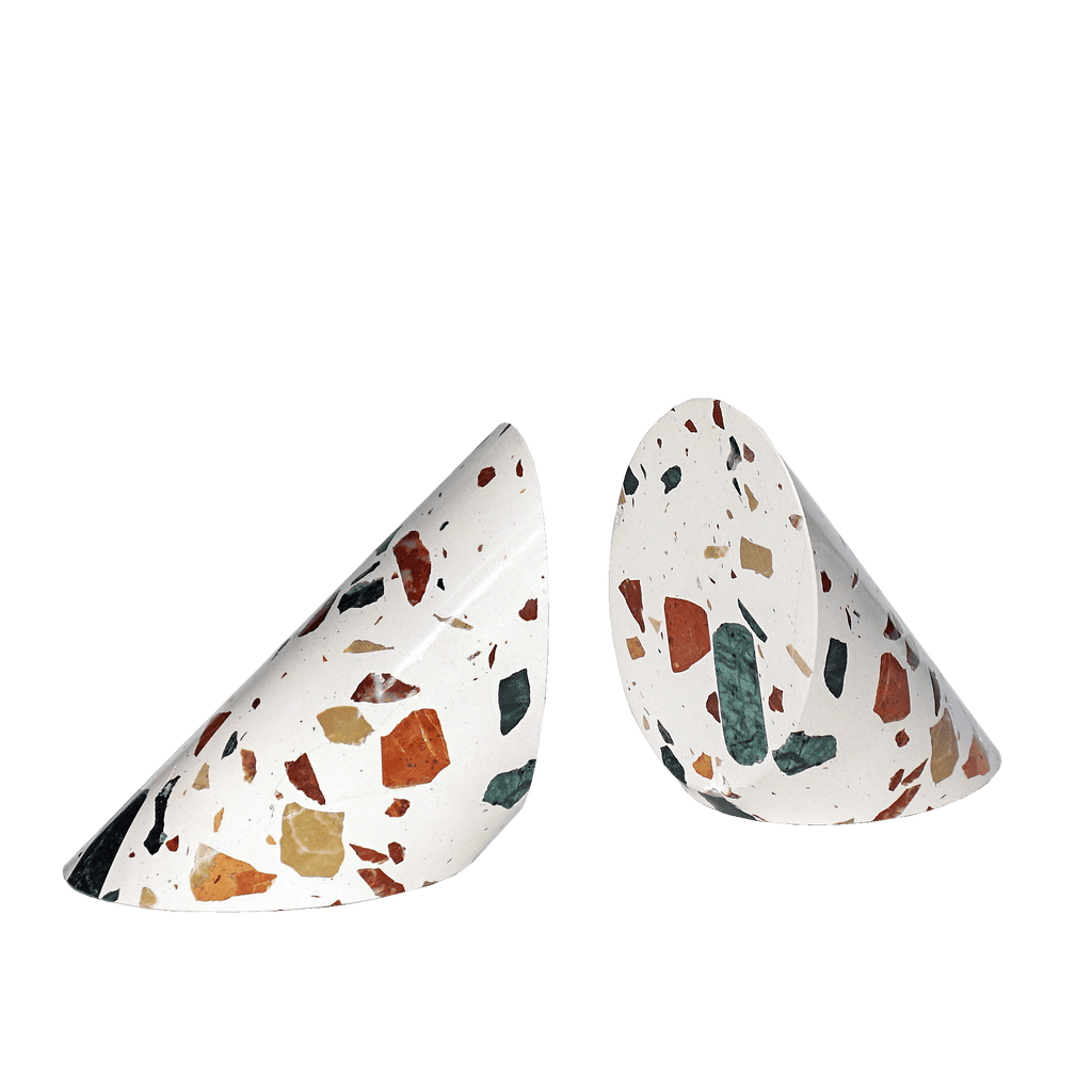 Bookends set Terrazzo Studio Hausen