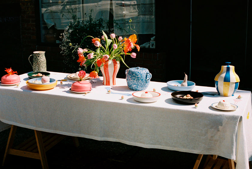 Sobremesa Tablecloth-L300-White HAY