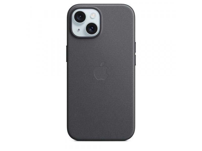 Apple Apple iPhone 15 FineWoven Case with MagSafe Black Accessories Mobile Computing 