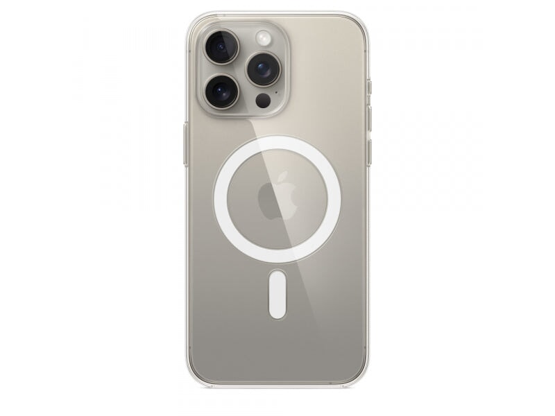 Apple Apple iPhone 15 Pro Max Clear Case with MagSafe Accessories Mobile Computing 