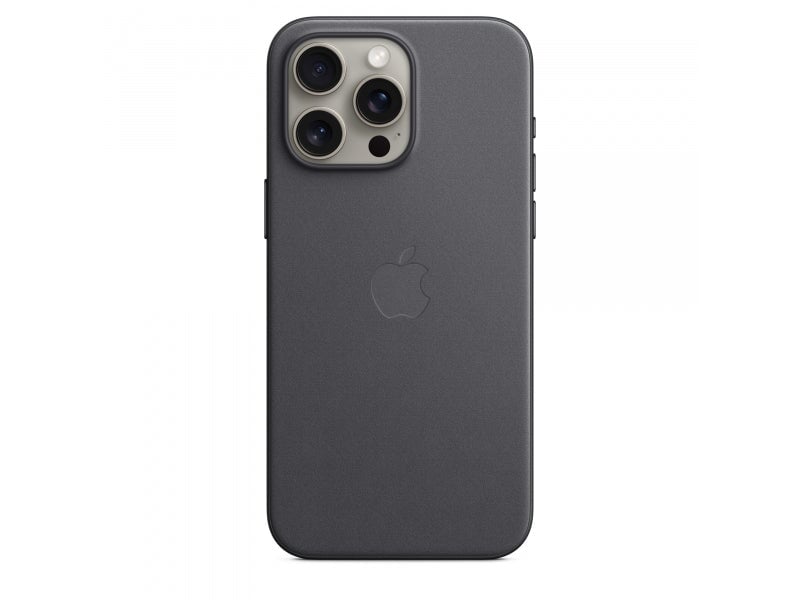 Apple Apple iPhone 15 Pro Max Feingewebe Case mit MagSafe Black Accessories Mobile Computing 