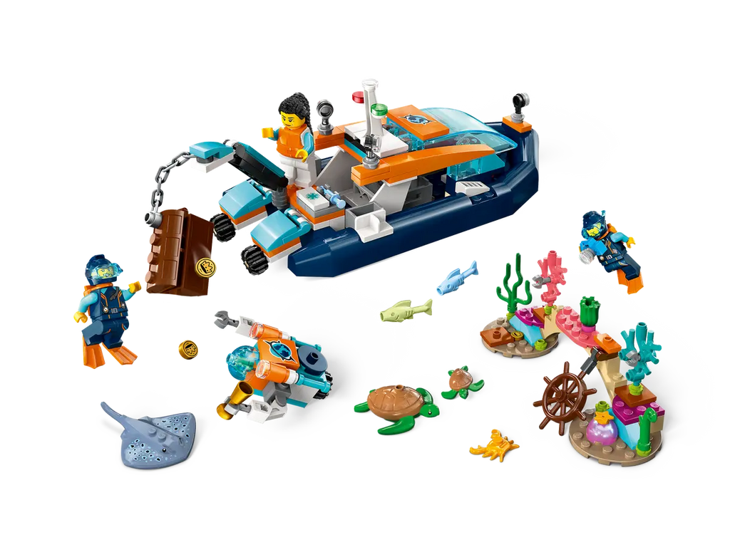 Lego Explorer Diving Boat 