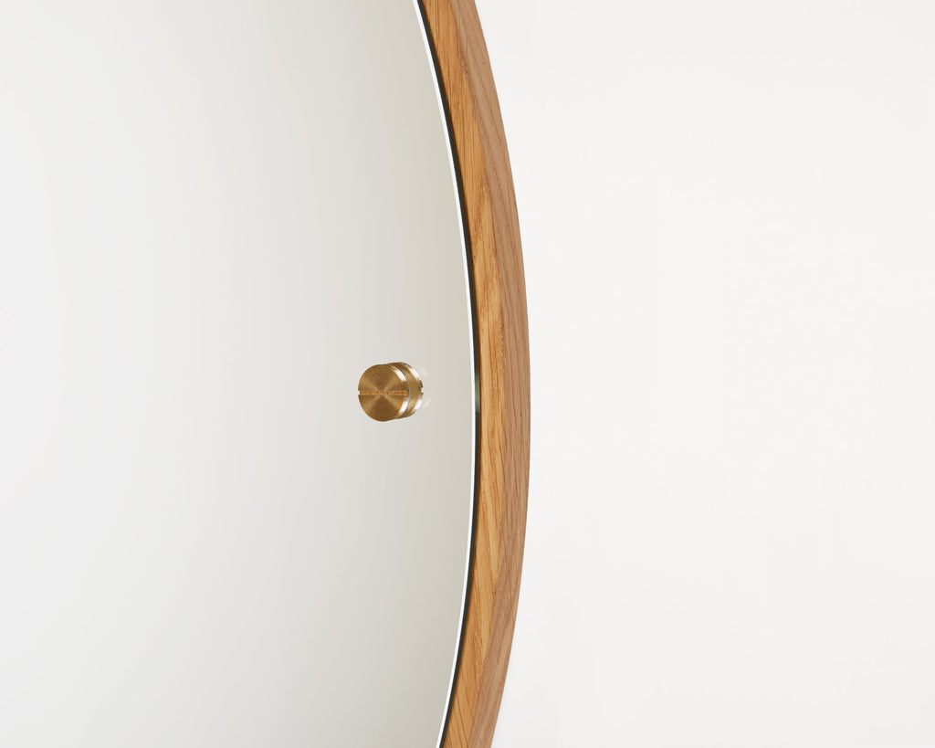 FRAMA - CM-1 Circle Mirror | Natural Oak | Medium FRAMA