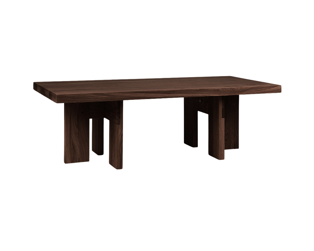 FRAMA - Farmhouse Coffee Table | Dark Oak | Rectangle Frama