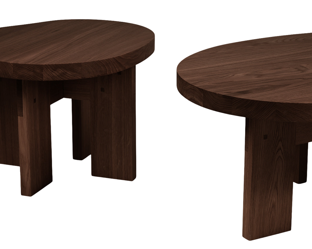 FRAMA - Farmhouse Side Table | Dark Oak | Pond Frama