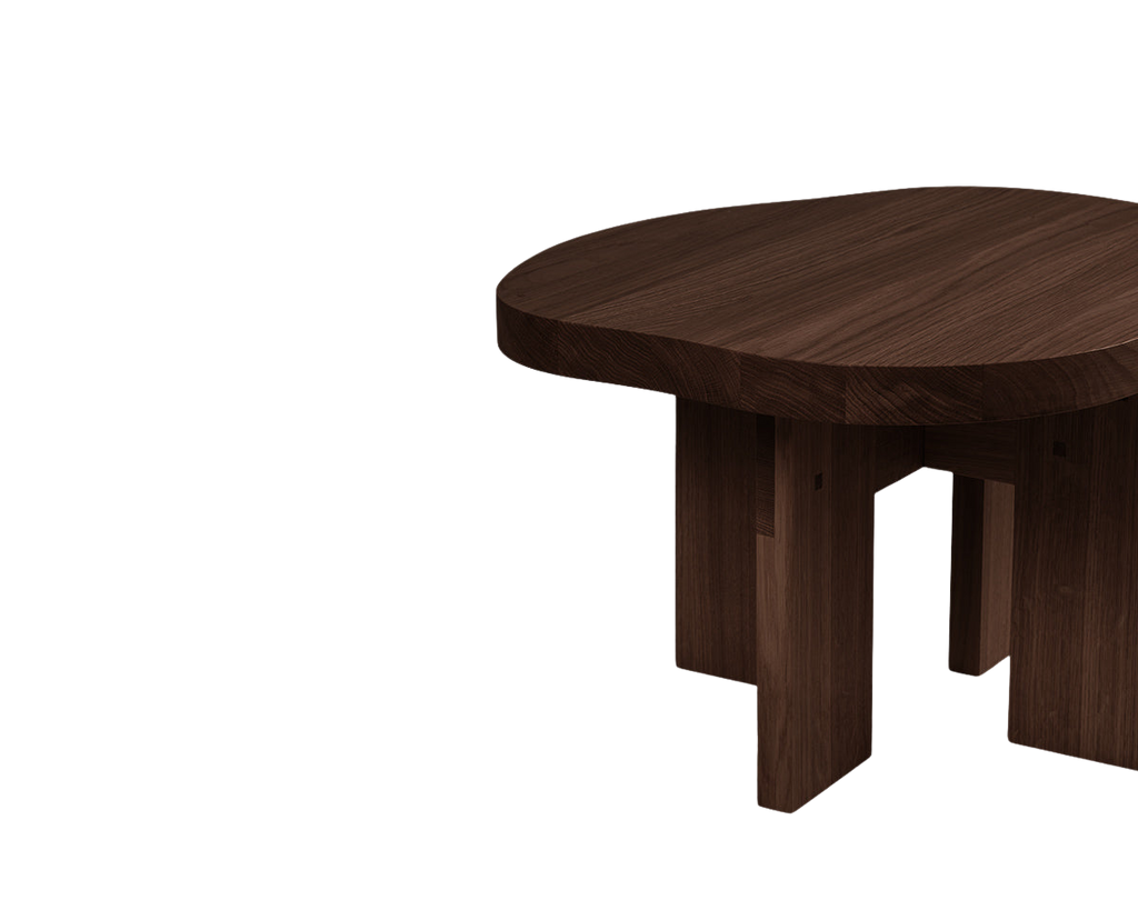 FRAMA - Farmhouse Side Table | Dark Oak | Pond Frama