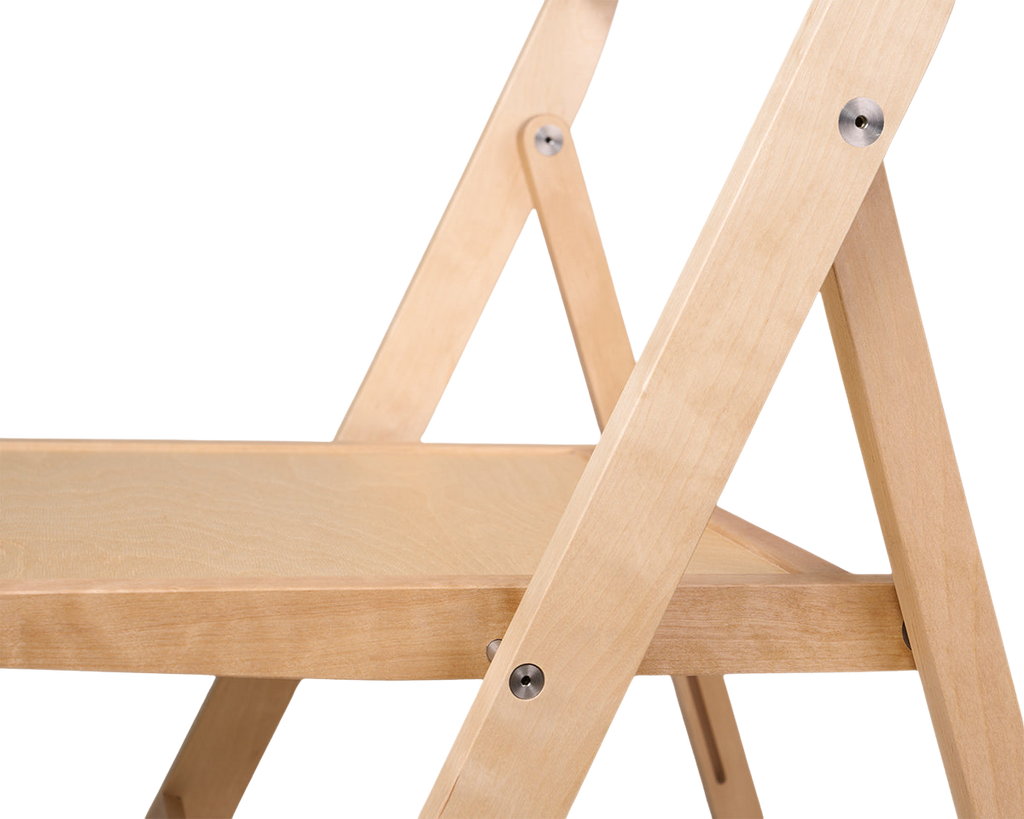 FRAMA - Folding Flat Chair | Natural Birch FRAMA
