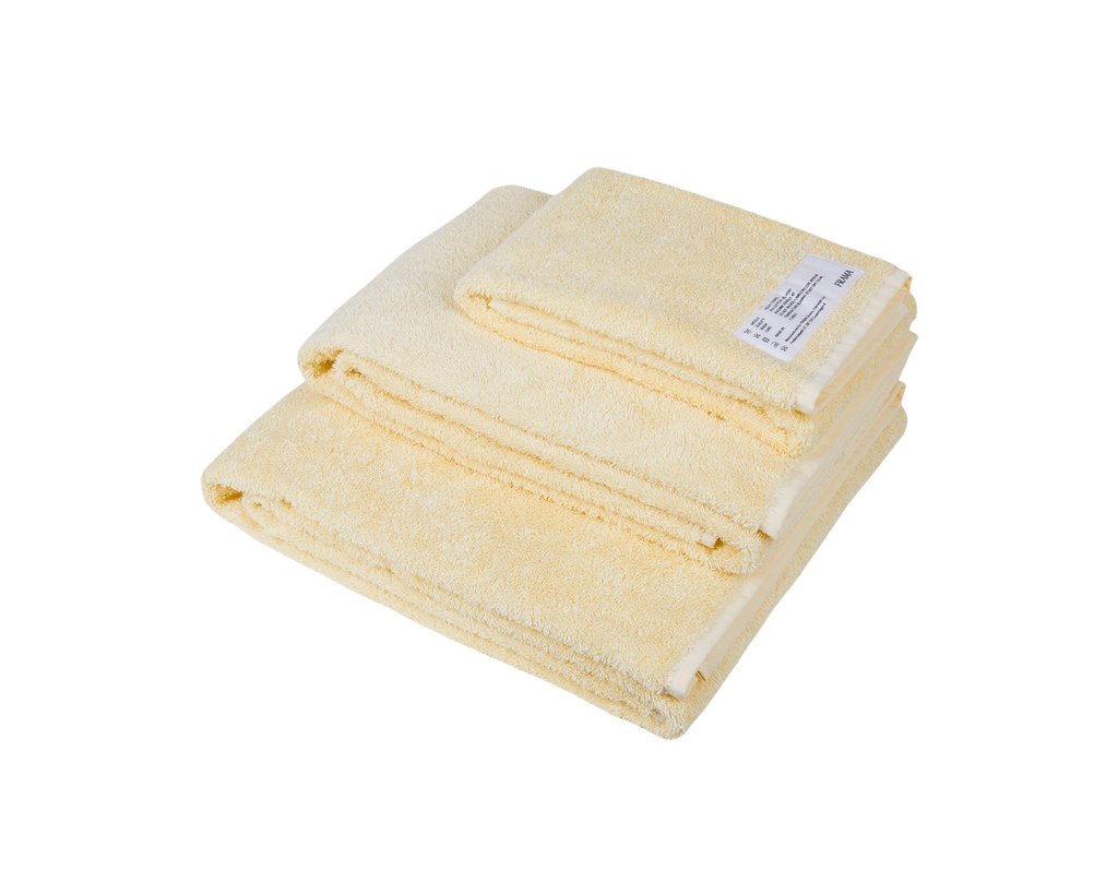 FRAMA - Heavy Towel Set | Pale Yellow Frama