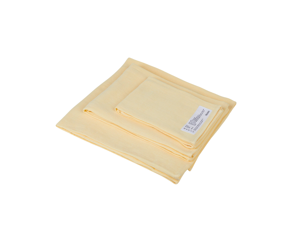 FRAMA - Light Towel Set | Pale Yellow Frama