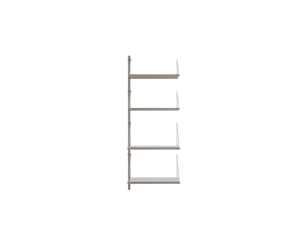 FRAMA - Shelf Library Add-on Section | Stainless Steel | H108.4 / W40 FRAMA