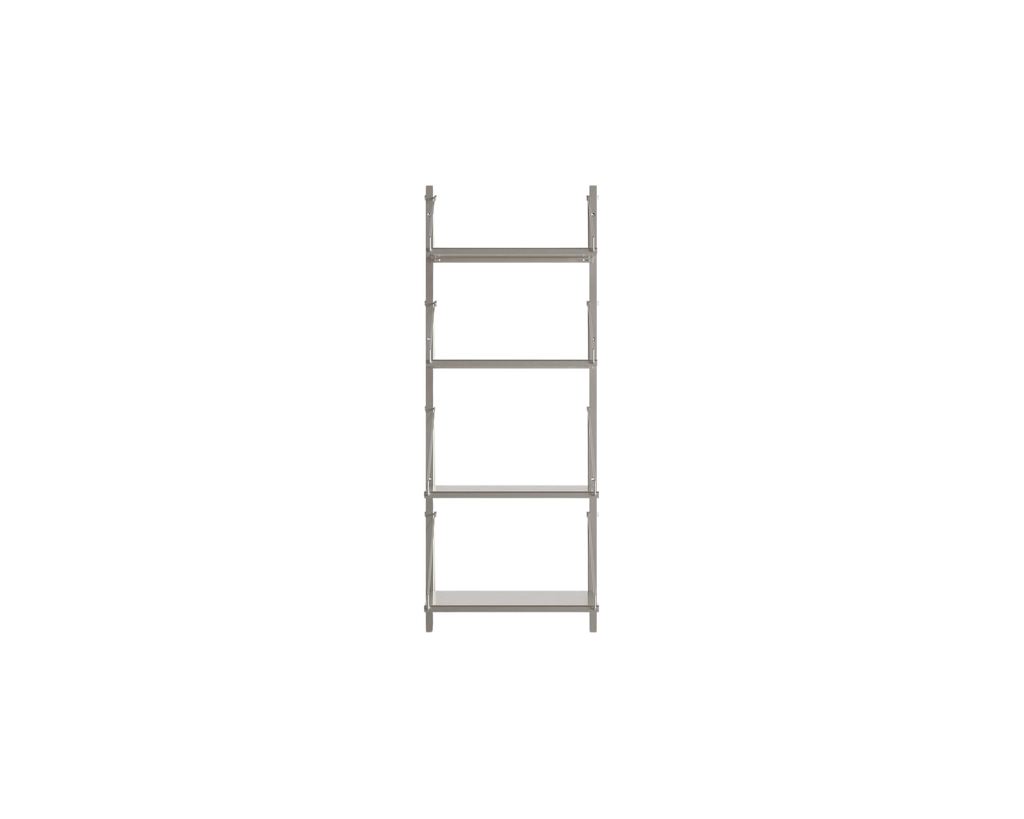 FRAMA - Shelf Library Single Section | Stainless Steel | H108.4 / W40 FRAMA