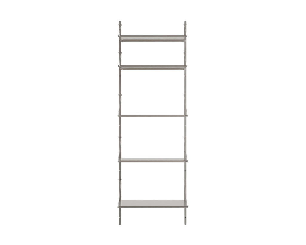 FRAMA - Shelf Library Single Section | Stainless Steel | H185.2 / W60 Frama